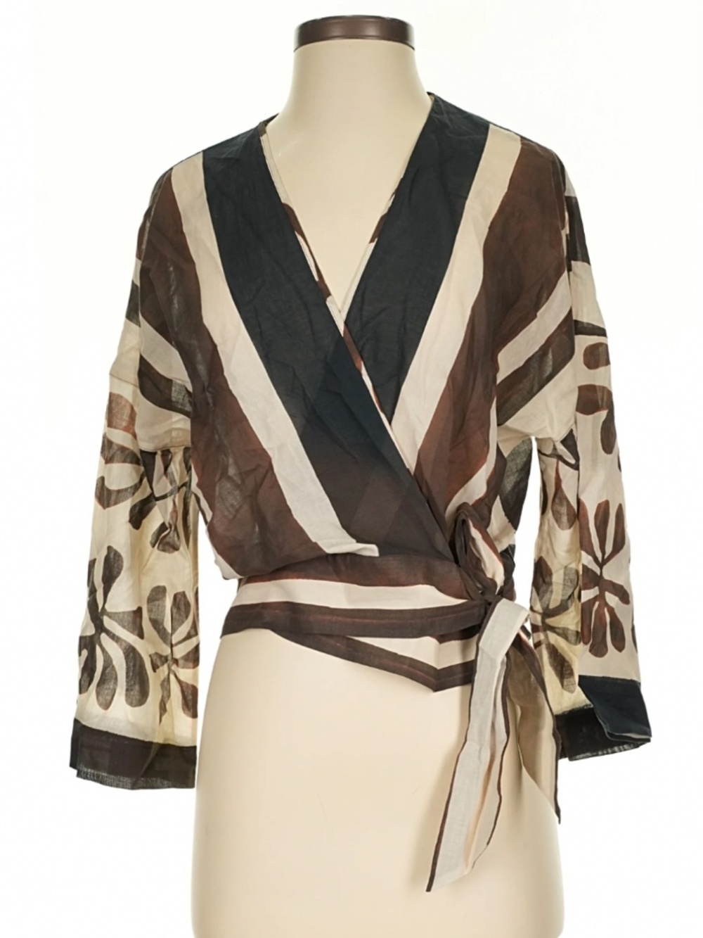 Massimo Dutti Wrap Top